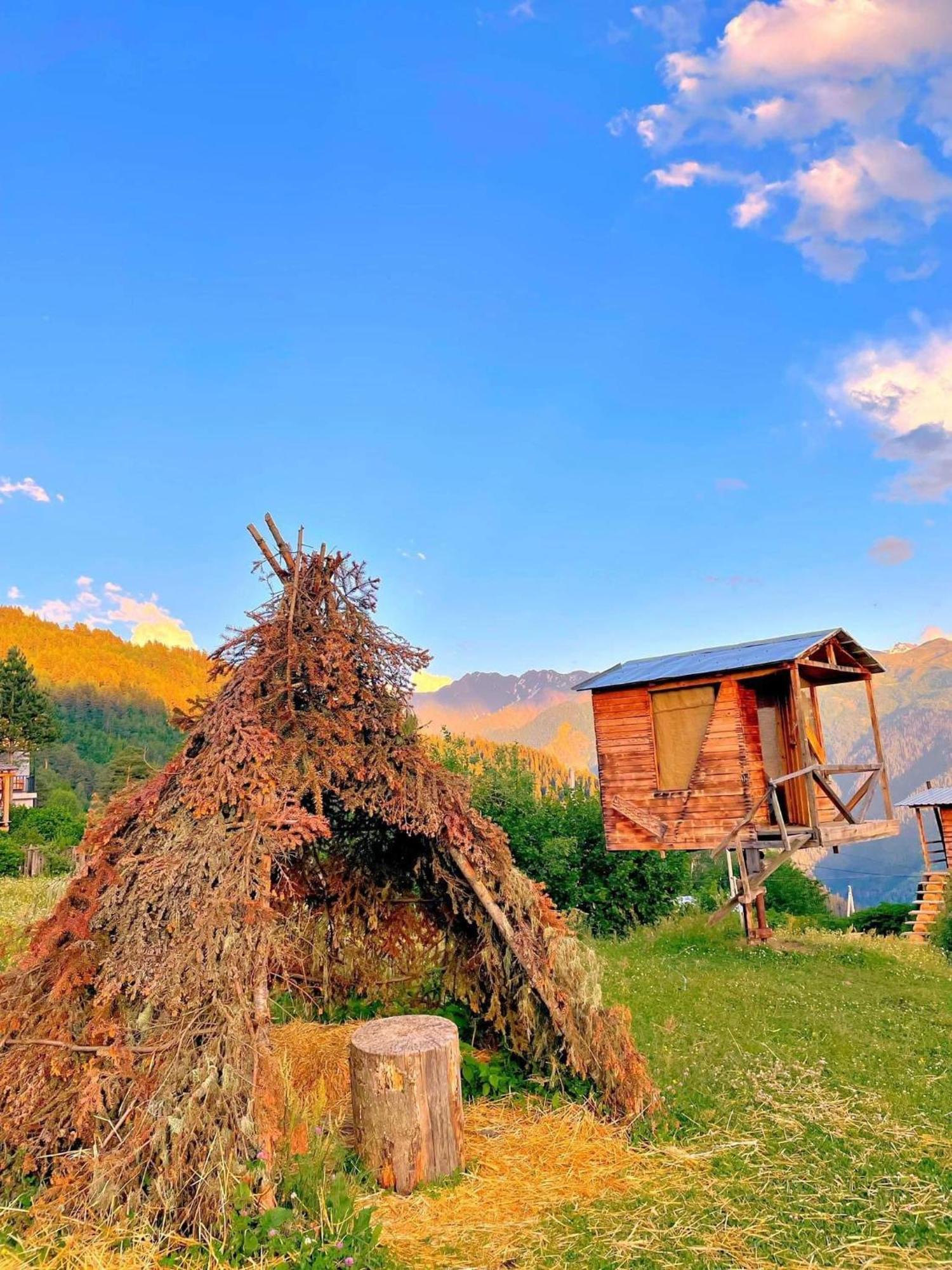Heshkili Huts Svaneti Keshkili Εξωτερικό φωτογραφία